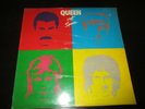 Rare Queen LP HOT Space Vinyl Elektra 1982 SEALED NO UPC David Bowie Hole Punch