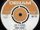 WARM SOUNDS - NITE IS A-COMIN' (Deram) - Rare 60's UK Pop Soul 45