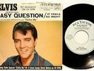ELVIS PRESLEY Easy Question 45 Promo w/PS + stock copy CT4004