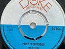 THE SETTERS Paint Your Wagon Organ Man DUKE DU65 1970 Hot Rod Vinyl EX