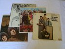 BEATLES Record Albums Rubber Soul Yesterday Pepper Revolver 1960 Vinyl Blemishes