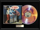 THE CHANTELS ALBUM RARE LP GOLD METALIZED VINYL RECORD  NON RIAA AWARD