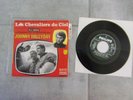 45 T JOHNNY HALLYDAY  .LES CHEVALIERS DU CIEL....