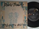RARE STOCK COPY PICTURE COVER BRAZIL ASHES TO ASHES DAVID BOWIE 7