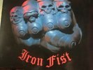 MOTORHEAD IRON FIST UK 1ST PRESS A1 B2 LP BRNA 539 VINYL bronze original rare lp