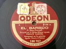 Carlos Gardel El Barbijo French 78RPM Odeon 188.707