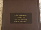 WANDA LANDOWSKA HMV 6 x 78 NM BACH GOLDBERG VARIATIONS DB 4908-13