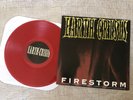 EARTH CRISIS All Out War / Firestorm Split RED Transparent Color Vinyl 12” EP LP