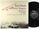 Bud Shank/Shorty Rogers/Bill Perkins - S/T LP - Pacific Jazz Mono DG VG++