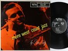 Stan Getz - More West Coast Jazz LP - Verve - MG V-8177 Mono DG VG+