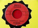 MONOTONES  TATTLE TALE  VG+ DADDY'S HOME BUT MOMMA'S GONE  HULL   DOO WOP 45