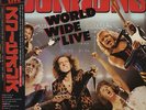 Scorpions World Wide Live + Poster 2-LP vinyl record (Double Album) Japanese