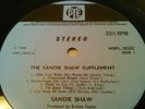 THE SANDIE SHAW SUPPLEMENT LP N. MINT  UK 1ST PRESS PYE STEREO NSPL 18232