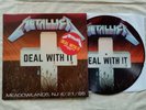 METALLICA deal with it..LIVE USA 1986..LP picture disc