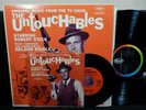 THE UNTOUCHABLES LP CAPITOL T-1430 + 45 1959 OG ROBERT STACK Unsolved Mysteries