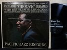 RICHARD GROOVE HOLMES  GROOVE  LP PACIFIC JAZZ A-870 MONO DG 1961 BEN WEBSTER