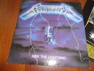 Metallica ?– Ride The Lightning..org,1989..Vertigo..in very good condition,rare
