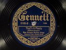 78 RPM -- New Orleans Rhythm Kings, Gennett 5105, E+ Jazz