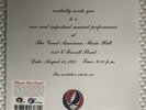 The Grateful Dead One From The Vault 3x LP Vinyl Brand New Sealed