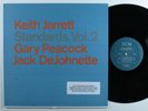 KEITH JARRETT GARY PEACOCK JACK DEJOHNETTE Standards, Vol. 2 ECM LP VG+