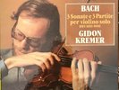 BACH- 3 Sonate e 3 Partite- Violine Solo- GIDON KREMER- 3 LP Box Set PHILIPS