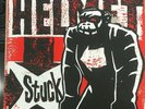 Helmet “Stuck” 7” Am rep HazeXXL Art Cover Red W/Splatter Vinyl RARE Melvins VG+