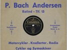 78 rpm CHARLES TRENET La Mer b/w Boum Danish ca.1950 shellac Columbia 10