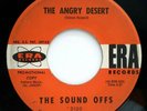 THE SOUND OFFS 45 RPM, THE ANGRY DESERT,SPOOKY HALLOWEEN EXOTICA FUZZ, PROMO