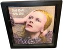 DAVID BOWIE Hunky Dory Glass Framed 12” LP Vinyl Album Flat Poster
