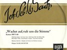 BACH Cantata B.140 KARL RICHTER OWEN LUTZE ENGEN Decca BLK-16071 LP Pink/Gold