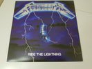 Metallica Ride The Lightning LP 2016 Remaster Vinyl Record