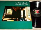 Five Leaves Left by Nick Drake (Vinyl LP) Antilles A1/A1 Sterling