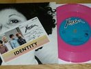 X RAY SPEX - IDENTITY - LET'S SUBMERGE - PINK VINYL - EXCELLENT - 1978