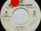 Ella Fitzgerald 45 Get Ready WLP 1969 Northern Soul Motown Smokey Nilsson Covers