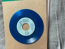 ELVIS PRESLEY RARE BLUE VINYL LITTLE SISTER/PARALYZED STEREO PROMO 45 NM-MINT