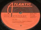 South Africa - RARE AC/DC - Back In Black - Cat: ATS791 - 45/7