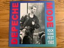 Depeche Mode Rockscene Festival Live Clear Vinyl 7” Single