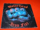Motorhead, Iron Fist - vinyl LP, orig. ITALY 1982 no reissue VG+/VG