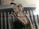 In This Moment Beautiful Tragedy White/Blue Splatter Vinyl LP OOP + Poster