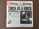 Jethro Tull Thick as a Brick vinyl Lp 1972 newspaper sleeve rare