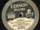 GEORGIA MELODIANS.GIVE US THE CHARLESTON/YES SIR, THAT'S MY BABY.EDISON 51588