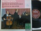 ROSTROPOVICH - RICHTER / BEETHOVEN cello sonatas ./ PHILIPS