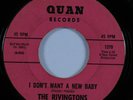 Northern Soul 45 RIVINGTONS I Don't Want A New Baby QUAN HEAR