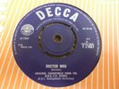 Doctor Who Theme ,BBC Radiophonic Workshop 1964 Original Decca 45rpm 1st Press