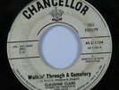 Northern Soul 45 CLAUDINE CLARK Walkin' Through A Cemetery CHANCELLOR promo HEAR