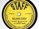 STAN WISNIACH AND HIS TV POLKA BAND POLISH 78 POLKA RECORD STAFF 7301