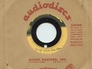 Rare Pop Song Poem Acetate 45 - Unknown Male Vocal - If You Could Only Know