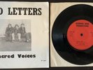 Red Letters Sacred Voices 7” EP Burning Bing Record CPS 025 Rare Punk New Wave