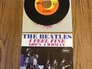 The Beatles ‘I Feel Fine’ original 1964 US 7” picture sleeve in ex cond + record