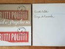 SCRITTI POLITTI X2 LPs CUPID & PSYCHE 85 / SONGS TO REMEMBER